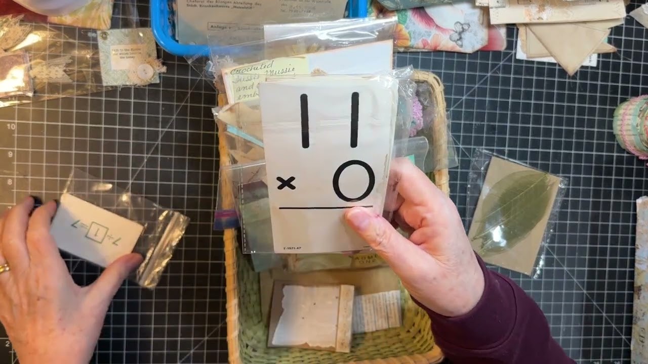 Organize with Me!  Pre-Made Ephemera Sort!  Part 2