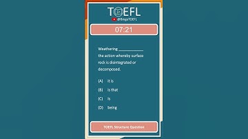 TOEFL Grammar Practice #335 | Structure Questions (Verb)