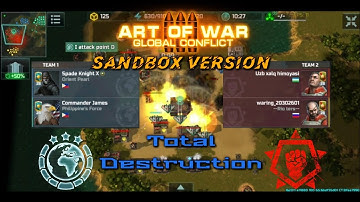 AOW3 ; "Total Destruction" || 2vs2 battle || Sandbox Version (Heroes testing)