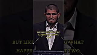 #Khabib becomes #emotional  talking about his #father during his #UFC #HallofFame speech. #fyp