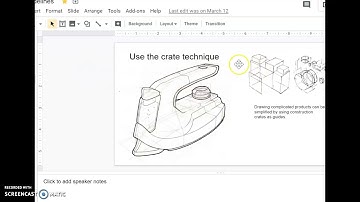 DCG Project Output 3 Freehand Sketching