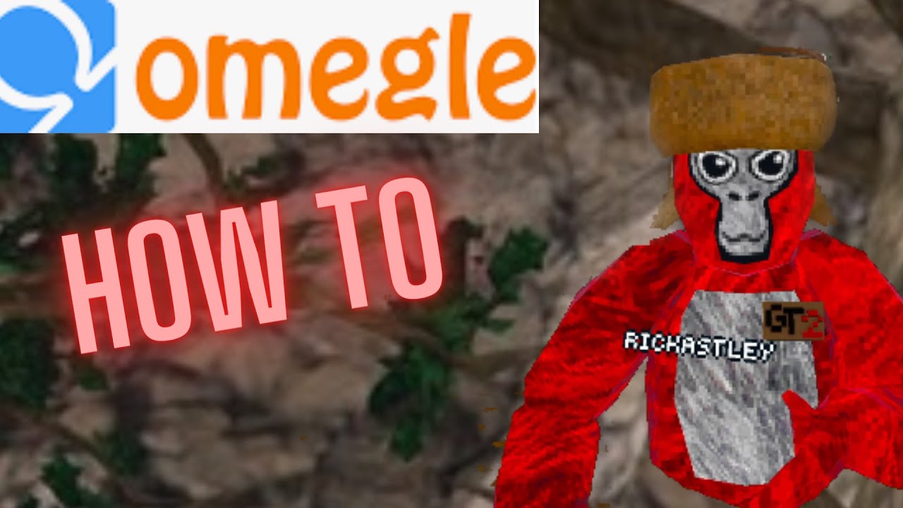 How to Play Gorilla tag on OMEGLE #howto #tutorial