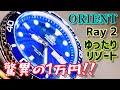 ✅㊗️レイ2開封‼️エイにシビれるリラックスリゾート‼️オリエント レイ2 Orient Ray2 FAA02005D9 “60”