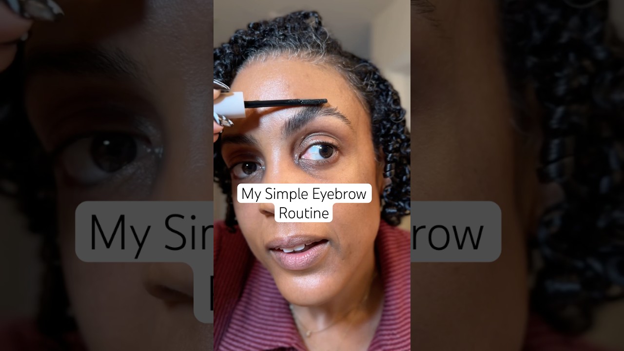 Простой способ оформления бровей с помощью геля для бровей Anastasia Beverly Hills Brow Freeze Ge...