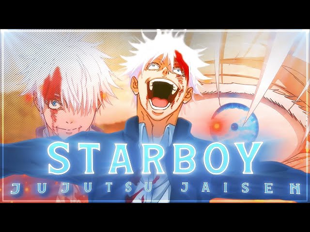 ⭐Starboy| Gojo Satoru [Edit/AMV] class=