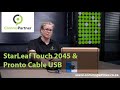 Starleaf touch 2045  pronto cable usb
