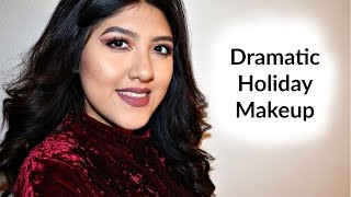 Dramatic Holiday Makeup