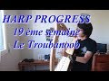 Harp progress  adult beginner 19me semaine ondinetouareg