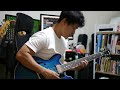 led /the band apart Guitar solo COVER
