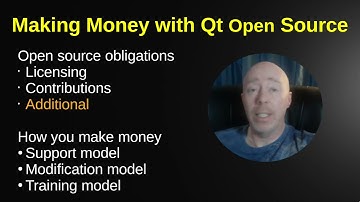 How to make money with Qt Open Source