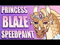 #76 - Princess Blaze | WoF Headshot-A-Day | Speedpaint