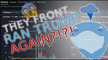 😱 Options Traders FRONT RUN Trump AGAIN... and Make MILLIONS!!! 😱