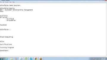 Salesforce Demo By Wikitrainings - 14 June 2014 - Part 8
