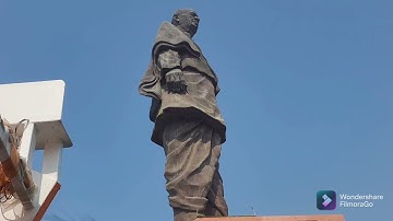 Statue of unity | Sardar Vallabhbhai patel | tallest statue of the world | Iron man of India