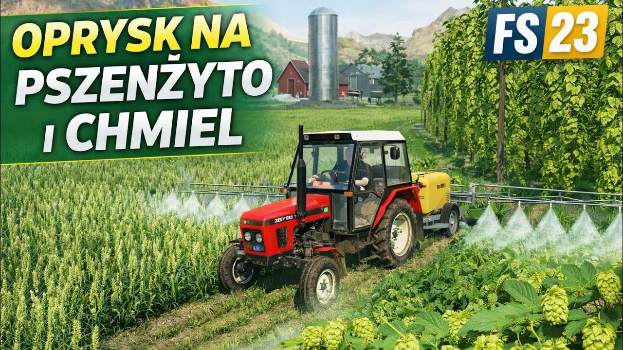 FS 23 #13 OPRYSKI 🚜W AMERYCE🚜🗺️Amberstone🗺️ FARMING SIMULATOR 23 MODS 