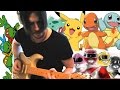 Pokémon/Power Rangers/Ninja Turtles Openings | Hard-Rock Guitar Medley by Tanguy Kerleroux