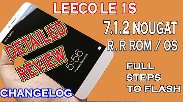 Resurrection Remix 5.8.3  LeEco Le 1S [ROM][7.1.2.][STABLE][OFFICIAL]  #_review