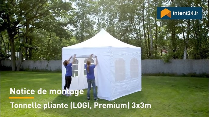 Montage 3x6 m - Tonnelle pliante Premium 