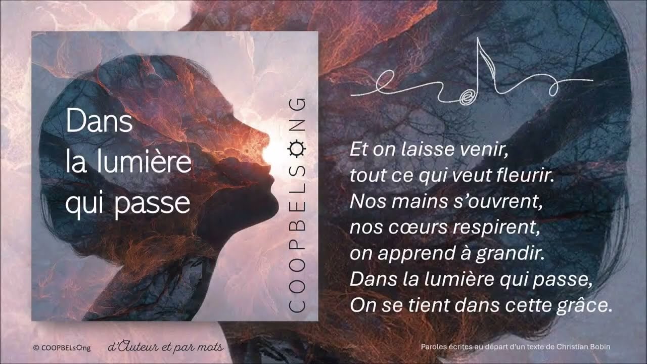 Dans la lumière qui passe