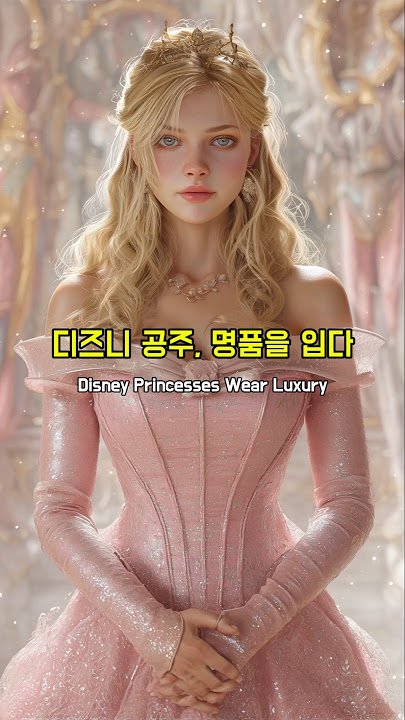 Disney Princesses Wear Luxury