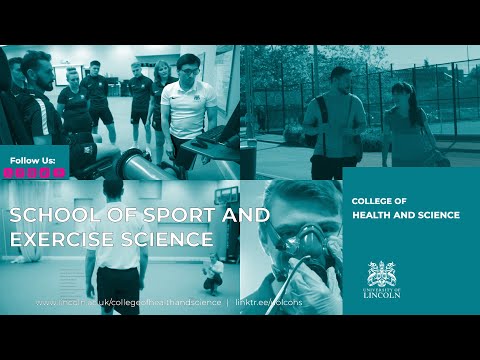 YouTube video for Sport and Exercise Science at ϹӰԺ