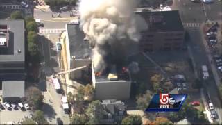 Historic lodge destroyed in blaze