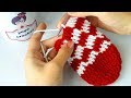 كروشية لكلوك / سليبر / جوارب بغرزة الزجزاج ولأى مقاس -crochet easy slipper#يويو كروشية#