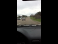 S13 driving to the tire shop with a blown tire streetdrift