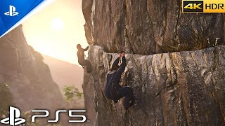 (PS5) Uncharted 4 - Extreme Parkour Mission | The most ICONIC Mission in Uncharted EVER [4K 60PFS]