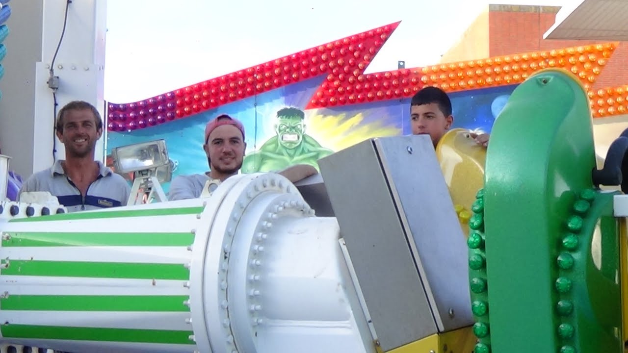 Foire Saint Michel 2018 : Montage et installation, Le Havre ( 76 )