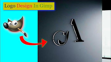 Gimp: how to make 3d logo in gimp ! logo design gimp