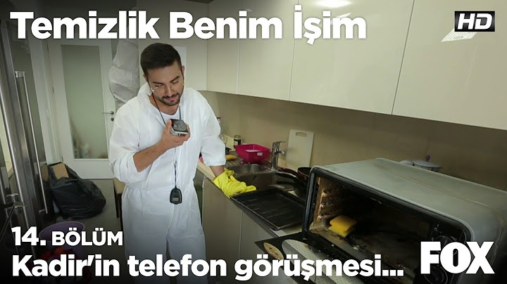 Kadir'in telefon görüşmesi... Temizlik Benim İşim 14. Bölüm