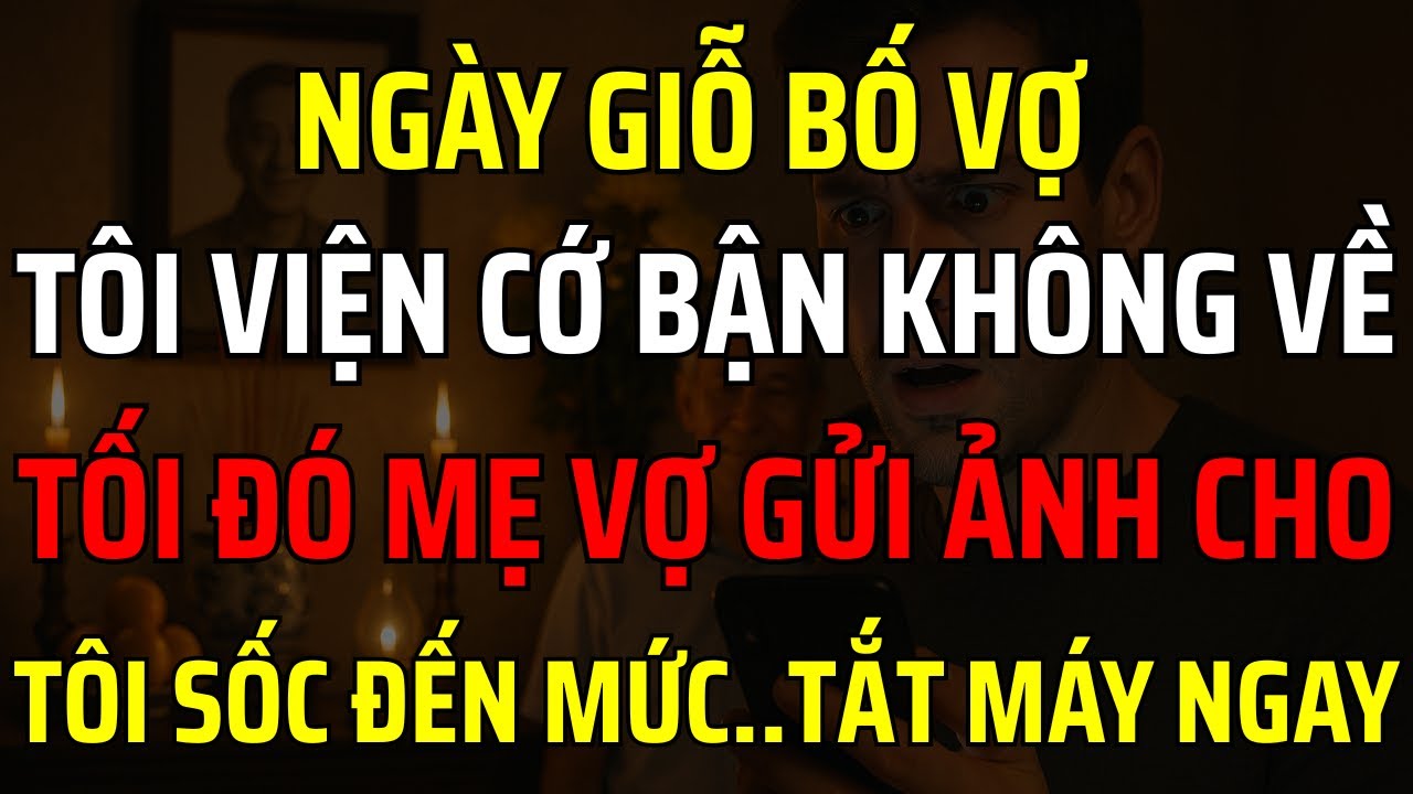 Ngày giỗ bố vợ và bức ảnh khiến tôi sững sờ: Người chết đã sống lại?
