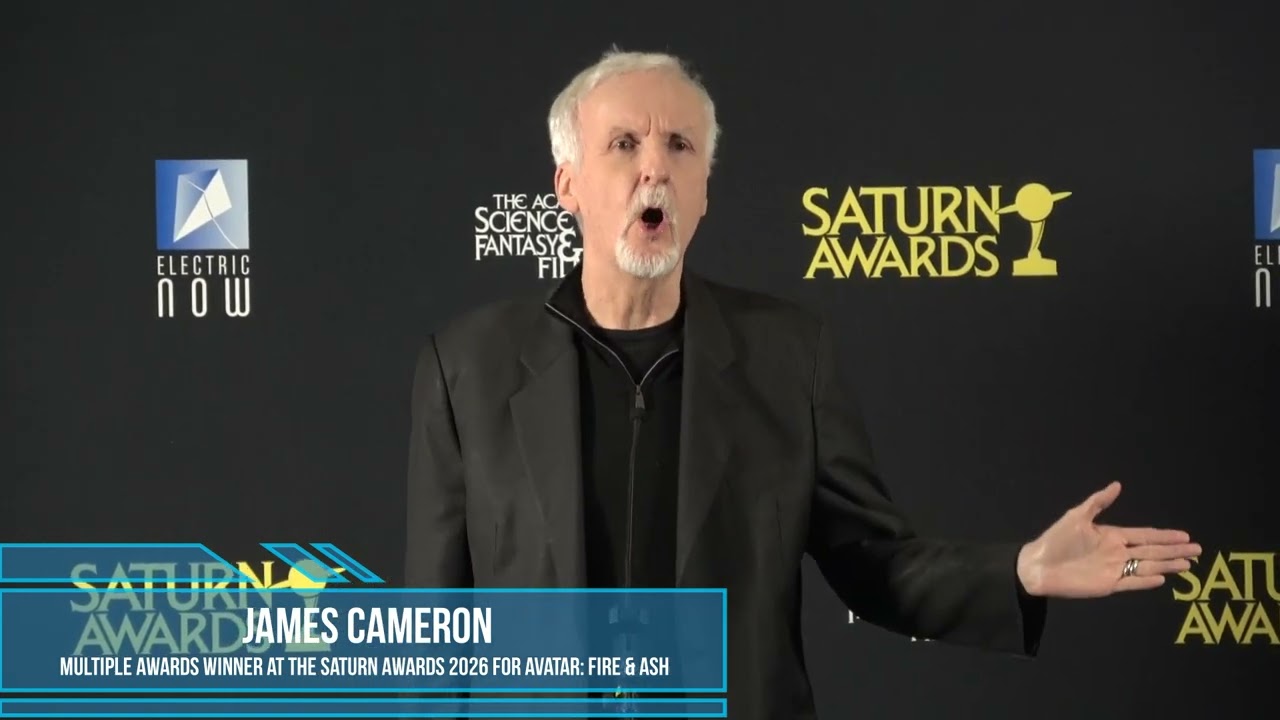 James Cameron Press Conference at the Saturn Awards 2026