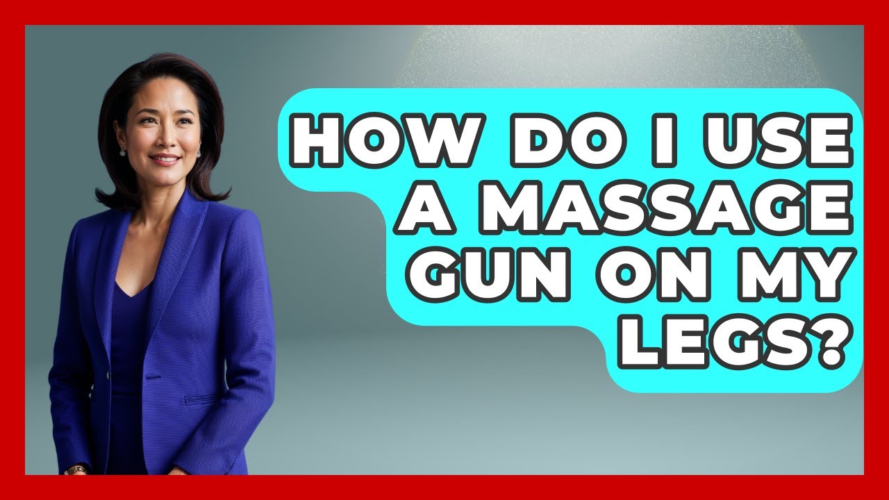 How Do I Use A Massage Gun On My Legs? - The Cycling Junkies