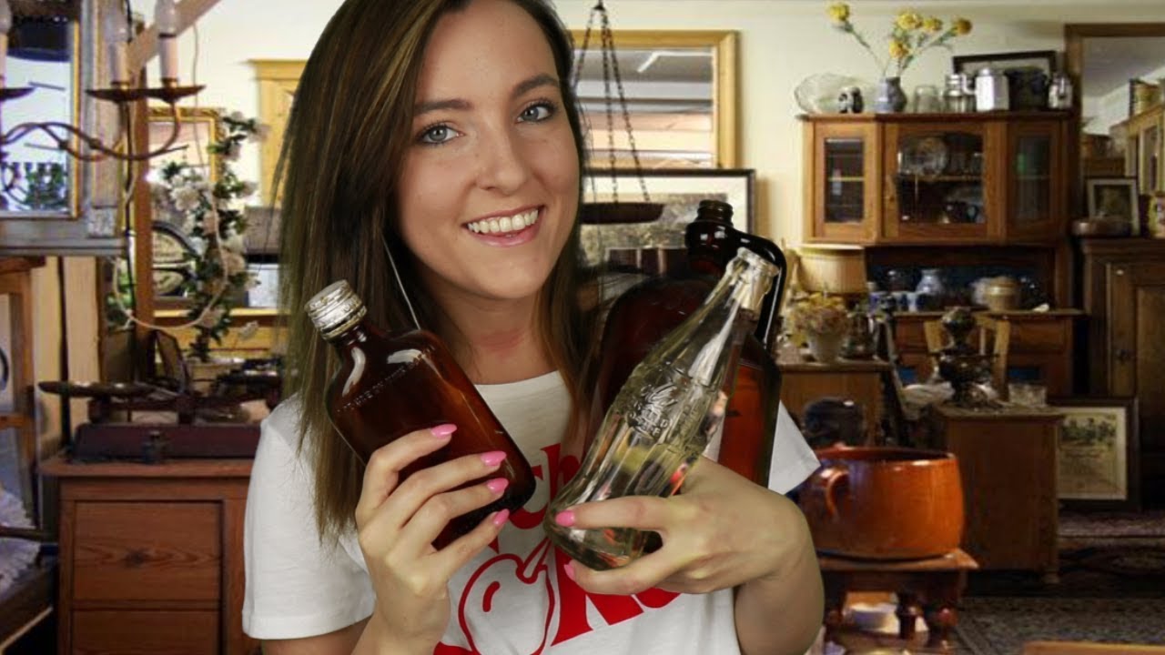 Antique Bottle Shop RP Tapping on Glass YouTube
