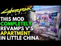 Cyberpunk 2077 - This Awesome Mod Completely Transforms V's Apartment In Little China! | Cyber Den