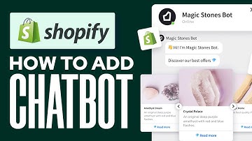 How to Add a Chatbot to Your Shopify Store (2025) Tidio Full Tutorial