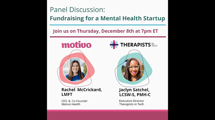 Fundraising for a Mental Health Startup