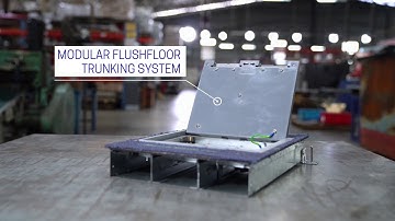 DAVIS Modular Flushfloor Trunking System