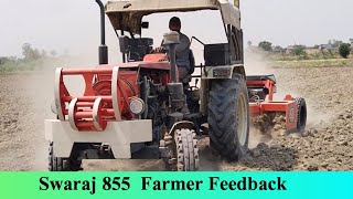 किसान काफी संतुष्ट हैं Swaraj 855 FE से / Farmer Review Swaraj 855