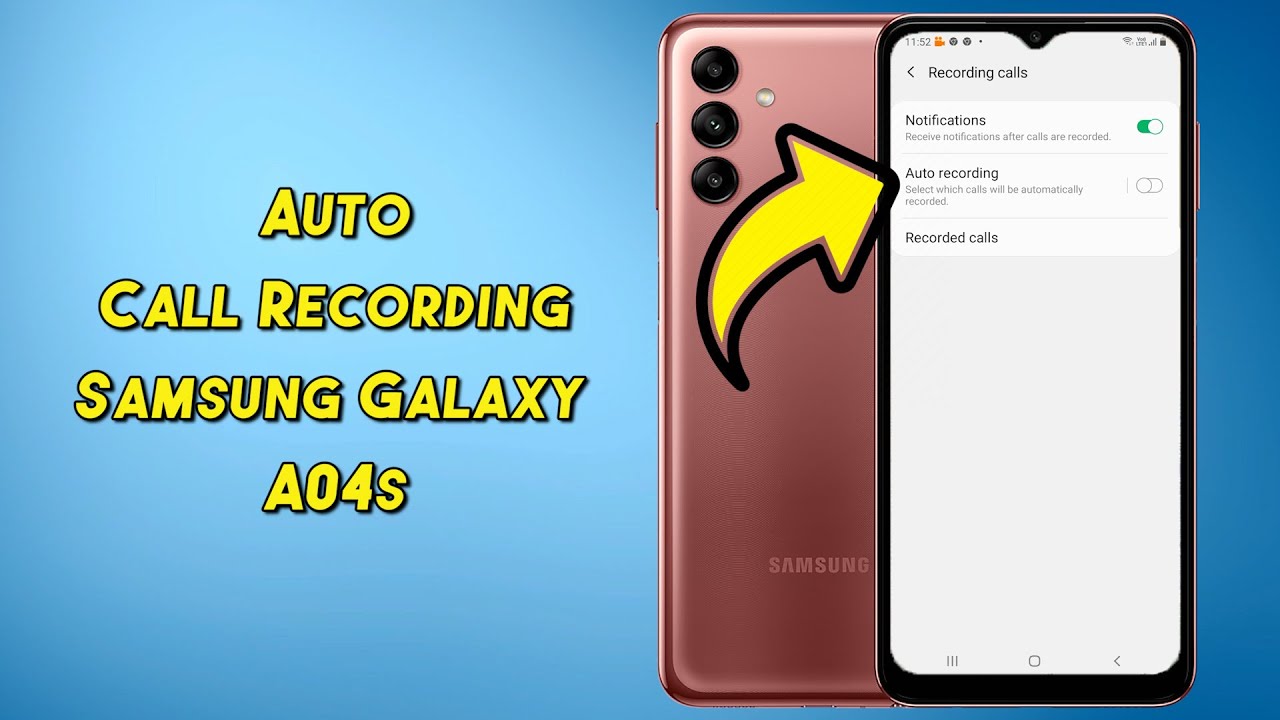 auto call recording app without notification samsung