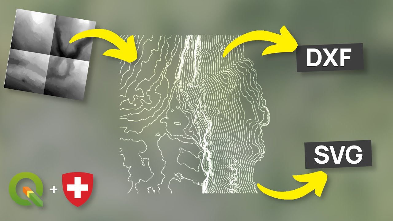 How to Extract Contour Lines from a Swisstopo DEM in QGIS & Export to ...