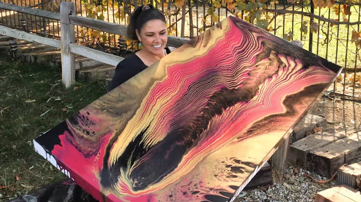 Angel Hair!   Massive 30x60 Wing Pour in Crimson, ...