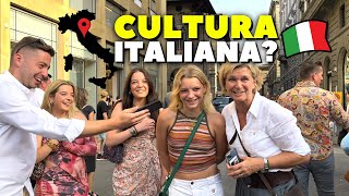 Gli stranieri apprezzano la CULTURA italiana? - Domande a Firenze (con sottotitoli)