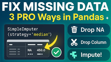 End-to-End ML Ep09: Fix Missing Data the Right Way! Median Imputation & NA Removal | BitSize ML