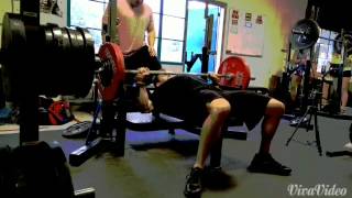 3x6 bench press with 303lbs