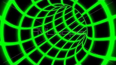 Fly Inside Green Digital Tunnel Grid in Connected Secure Computer Network - IncrediVFX - AVloops