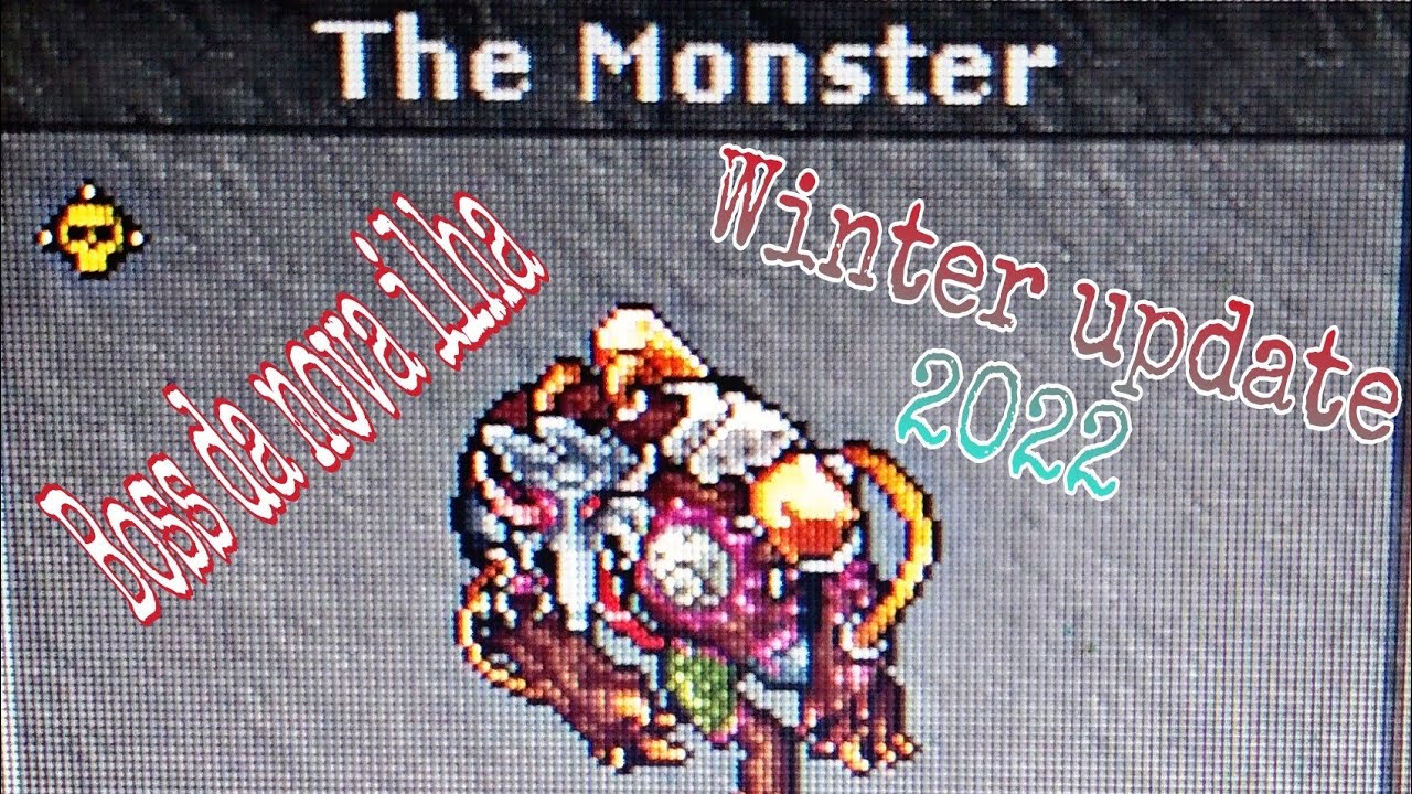 Tibia-Novo Boss do winter update (estudando mecânica), muito simples ...