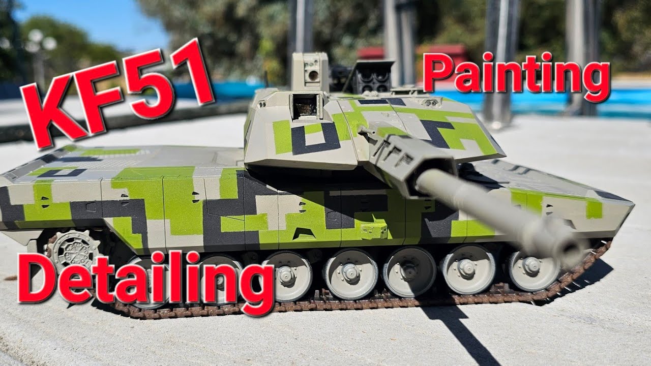 Amusing Hobby KF51 1/35 Painting and Detailing (video #91)